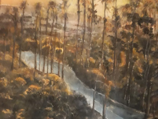 Mysterious Trees – Watercolor, 22×30